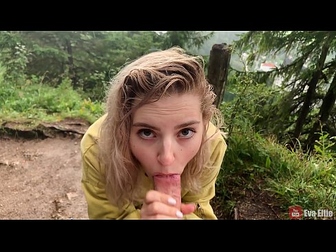 ❤️ Fáinleogann cailín cum tar éis blowjob poiblí - Eva Elfi ❤❌ Fucking linn